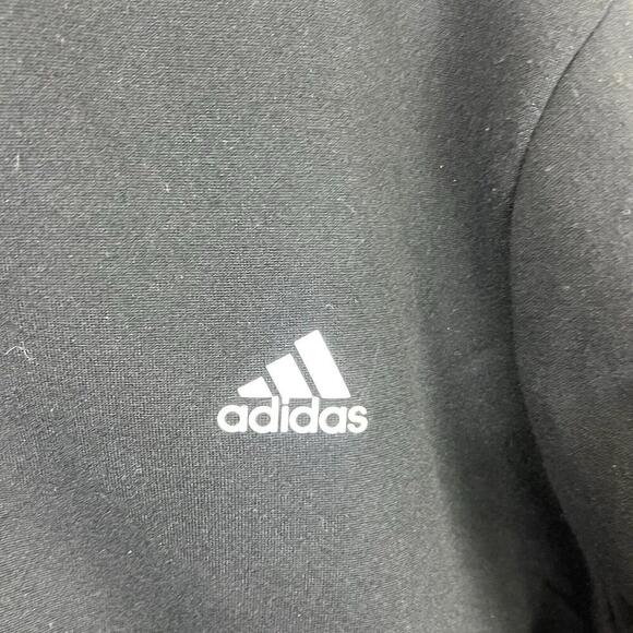 Adidas Track Top Men’s 2XL Three Stripe Fleece Long Sleeve Full‎ Zip Hoodie NWT - Picture 4 of 6